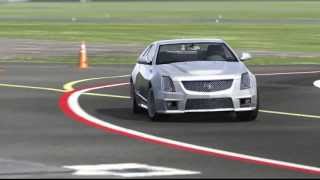Cadillac CTS-V around Top Gear Track