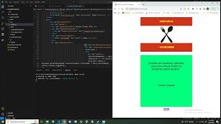 Cuisine Picker API Example screenshot 1