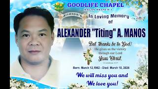 The Late Alexander A.  Manos Tribute Video