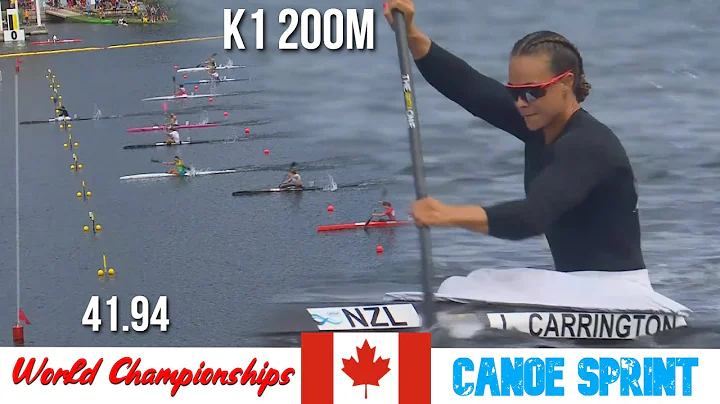K1 Women 200m Final | Lisa Carrigton CHAMPION | Wo...