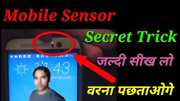 Secret Sensor of Android Phone 2020 ! Mobile sensor hidden feature! Proximity service application