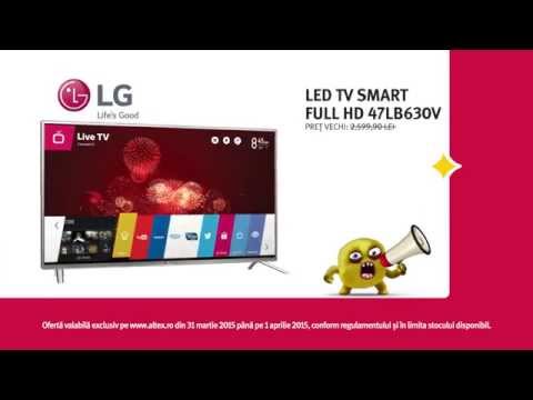 ALTEX Noaptea Devoratorilor de Preturi 31 martie 2015 - TV LG