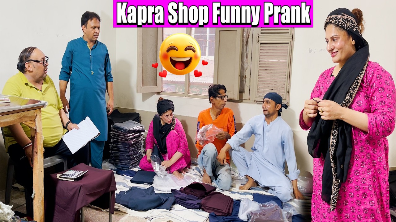Tasleem Abbas and Soni New || Kapra Shop Funny Prank || Sonam Ch @TasleemAbbasOfficial
