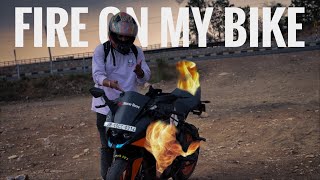 KTM burns my legs || Don't use KTM in summers