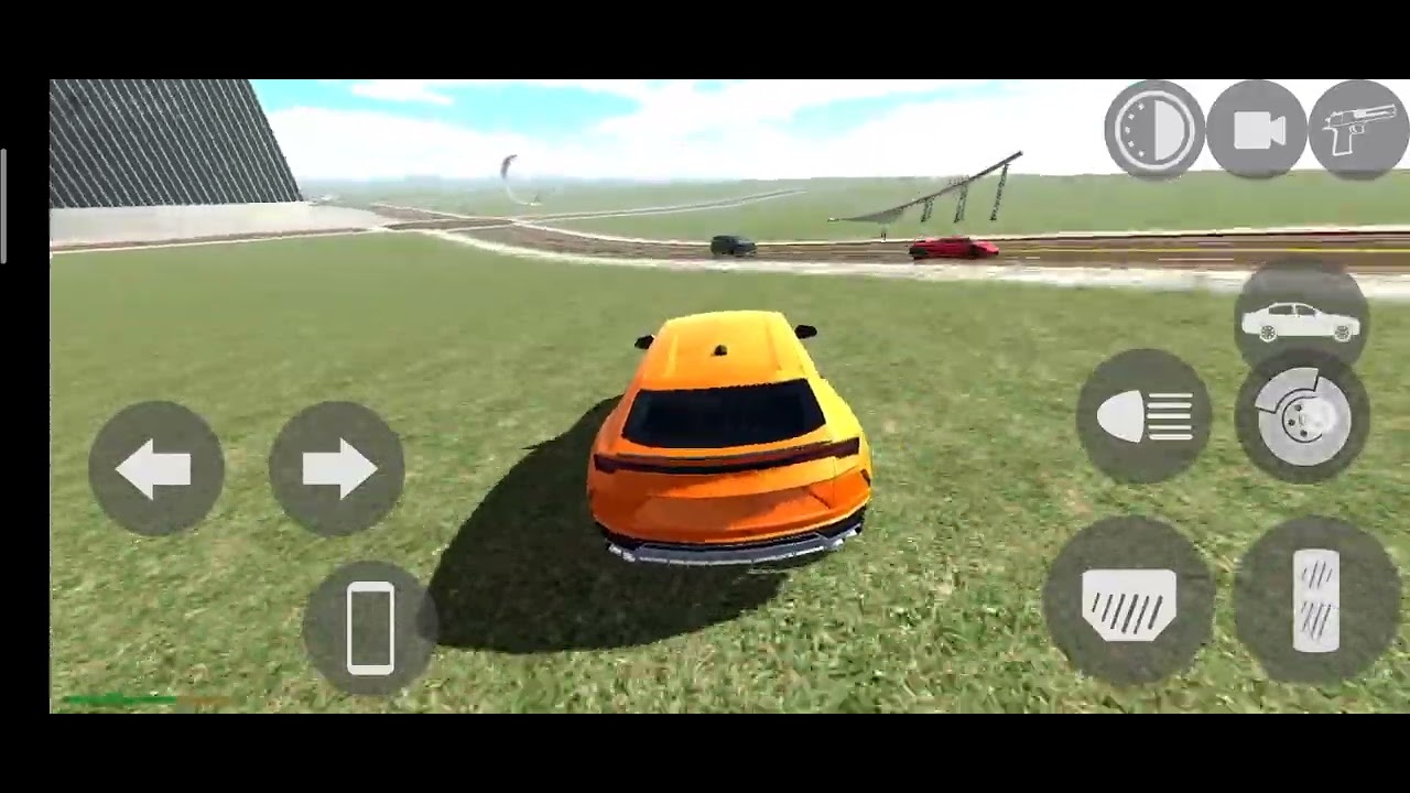 Indian bike game driving orange colour  urus guys please do subscribe like and comment share