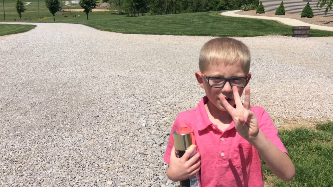 Spray paint rocks YouTube