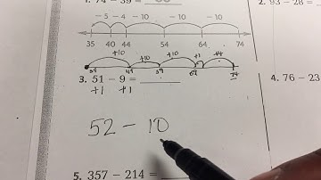 Mental Math Strategies for Subtraction