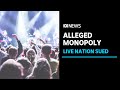 US prosecutors file lawsuit against Live Nation, alleging monopolistic control | ABC News