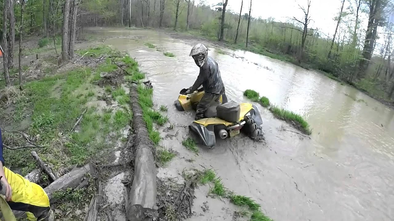 ATV Mud Bog tri county YouTube