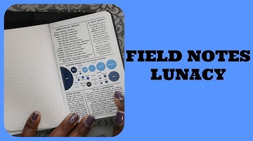 Field Notes - Lunacy Edition