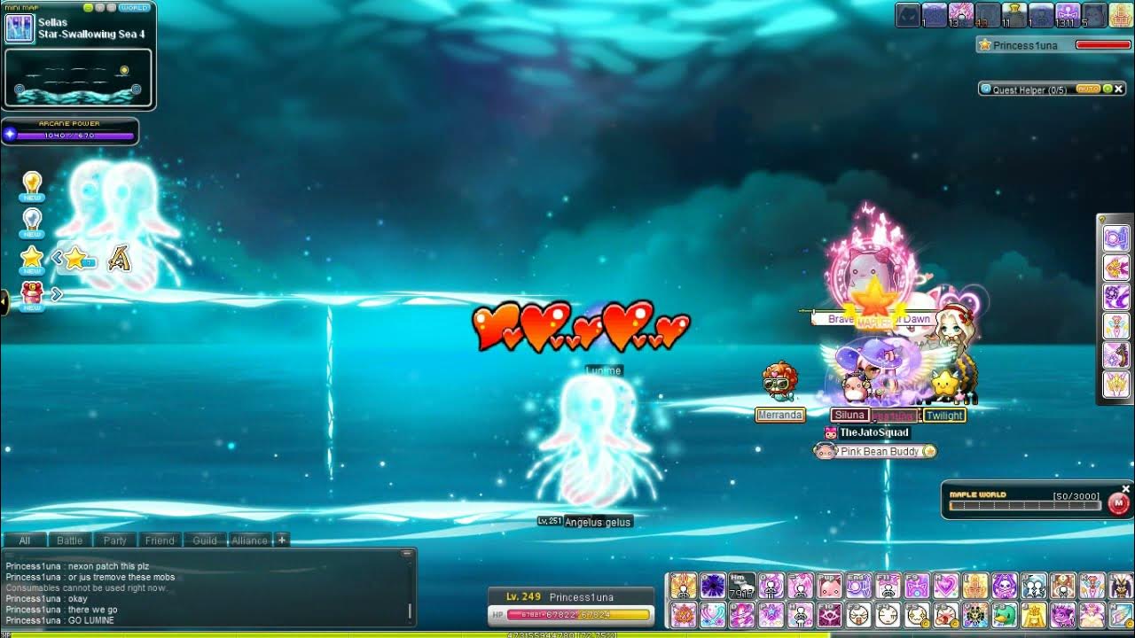 MapleStory Fairy Bros label ring selector with Princess1una YouTube