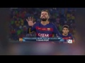 Gerard Pique insults the referees for not whistling for a foul during Barcelona vs Sevilla 2015