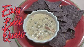 Easy Beef Queso