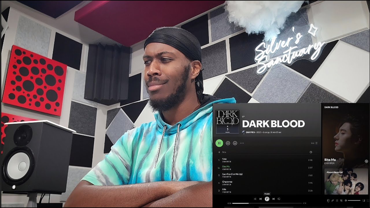 ENHYPEN - DARK BLOOD album reaction review