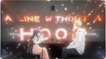 「Waguri × Rintaro💞」-  A Line Without A Hook「AMV/Edit」(Intro)