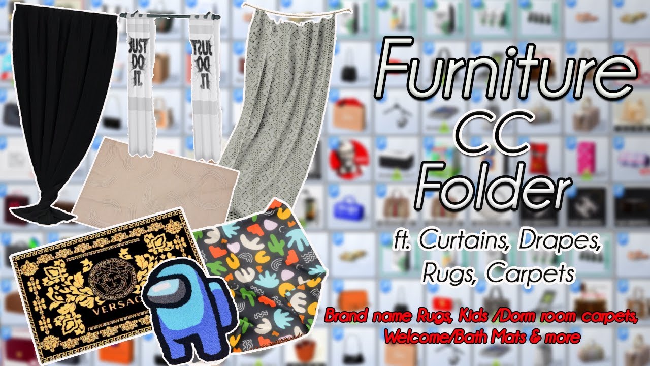 220 Items Furniture Cc Folder The Sims 4 Youtube