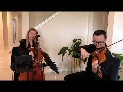 Sunset Strings' string duo performs Over the Rainbow