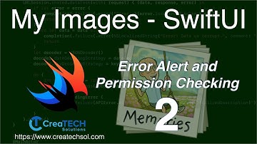 My Images 2: Error Alert and Permission Checking