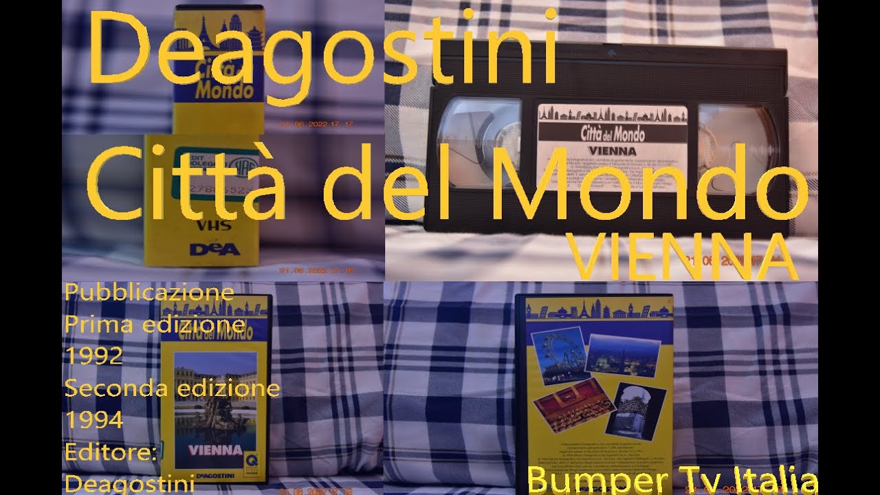 Città Del Mondo Vienna Deagostini 1994 Sequenza Completa