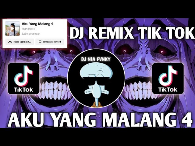 DJ AKU YANG MALANG 4 REMIX TIK TOK VIRAL TERBARU 2024 (DJ NIA FVNKY) class=