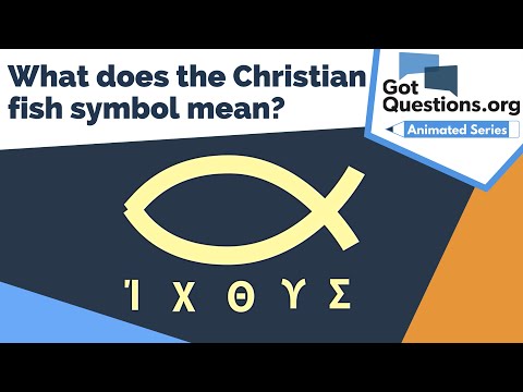 What does the Christian fish symbol mean (ixthus / icthus