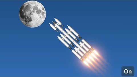 How to Land on the Moon and back in spaceflight simulator (free version) 1.5 tutorial