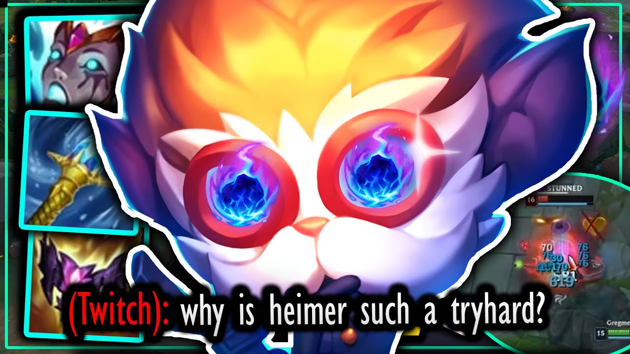 HEIMERDINGER IS THE SUPPORT GOD YOU NEED IN YOUR TEAM! THE MASTER OF SLOWBURN TURRETS 🔥