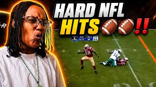 Hardest Hits In NFL History Reaction | Football Hits Got VIOLENT 😳🏈🔥 screenshot 1