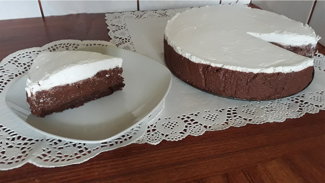 Prajitura Cu Crema De Ciocolata Fara Faina Si Lapte Without