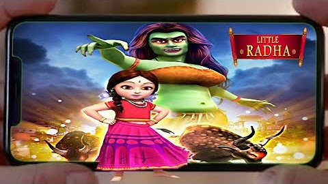 Little Radha Run gameplay (zapak mobile )|Android new game