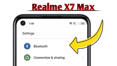 Bluetooth Not Working on Realme X7 Max Problem Solved