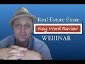 Rey's Keyword Real Estate Exam Crash Review