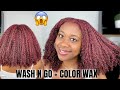 Temporary Color Wax Wash N Go! | Curls Unleashed Hair Wax