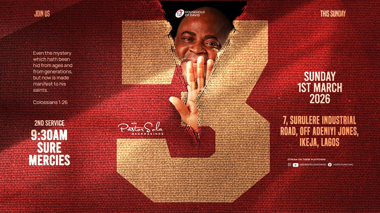 Exposing the Enemy's Hiding Place (Part 2) | Pst. Sola Osunmakinde | 2nd Service | 1st Mar. 2026