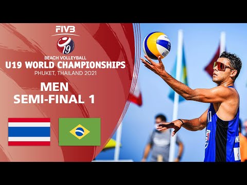 THA Vs BRA Men S Semi Final U19 Beach Volleyball World Champs 2021