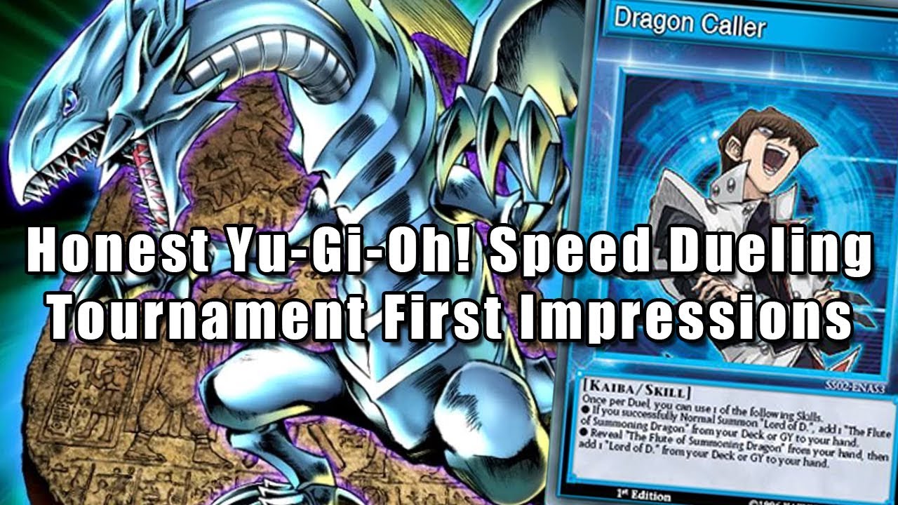 Honest Yu-Gi-Oh! Speed Dueling Tournament First Impressions