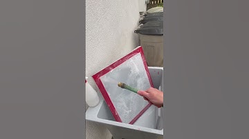 How to degrease a screen. #streetwear #screenprinting #playboicarti