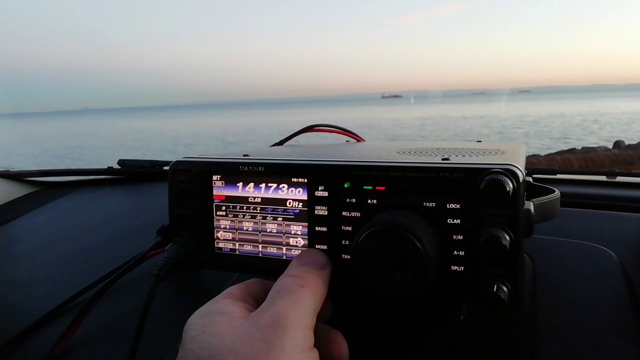 Playing HF/P from the Seaside NR Edinburgh.