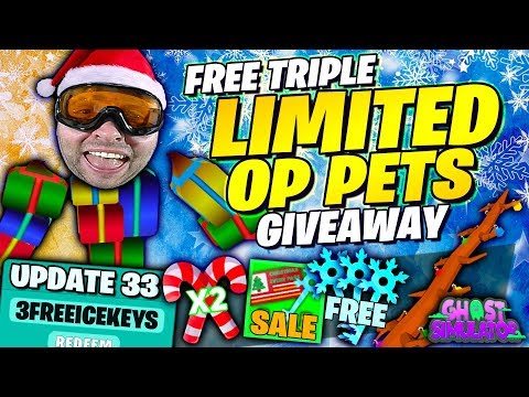 Free Scar Pet Giveaway Limited Oof Winner All Codes 2019 Roblox Ghost Simulator Update 12 Youtube - roblox song id kfc roblox free 7