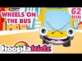 Wheels On The Bus Song Hooplakidz Nursery Rhymes Sing Along Songs