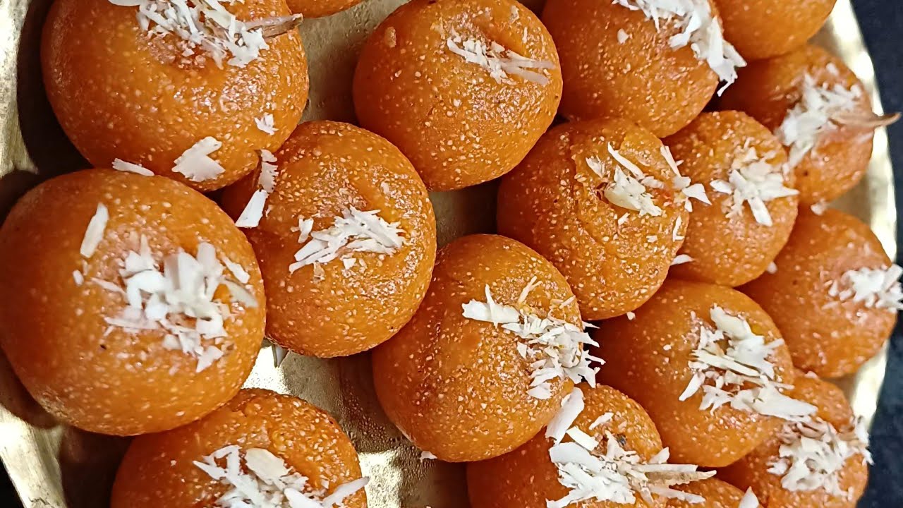 New year ki shuruaat gajar se bani laddu ke sath
