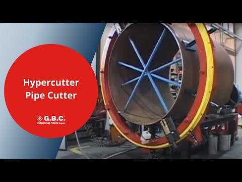 GBC Industrial Tools - Hypercutter Pipe cold cutting machine