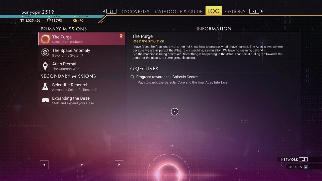 The Purge – Progress towards the Galactic Centre (Glyphs 4–6/16) Pt.2 | No Man’s Sky PS5 [Session...