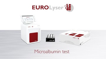 Durchführung eines Microalbumin Tests auf dem Eurolyser CUBE-S