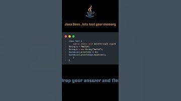 #java #javaprogramming #codingquiz #coding #quiz #developer #codingchallenge #programming #interview