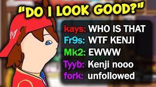 Kenji s side profile is chopped