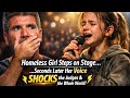 Homeless Girl Steps on Stage… Seconds Later Her Voice SHOCKS the Judges and the Whole World