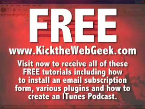 STEP #6 :: FREE Wordpress Video Tutorials for creating Websites, Blogs and ITunes Podcasts! :: Upload the Installation Files