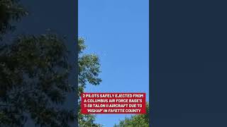 Pilots safely eject from military aircraft after ‘mishap’ in Fayette County