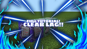 How to make sistem CLEAR LAG in minecraft! MCPE 1.20.15! 💠